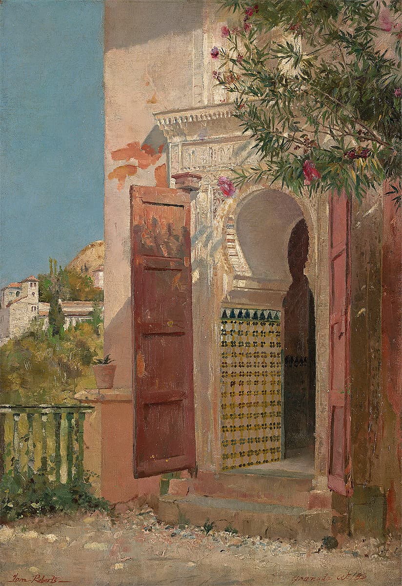 Tom ROBERTS | A Moorish doorway