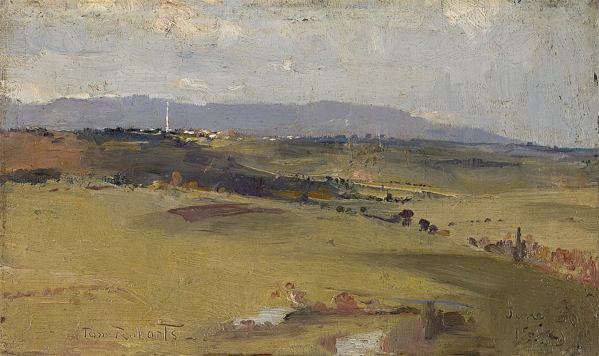 Tom ROBERTS | Across to the Dandenongs (also known as 'Across the Dandenongs')