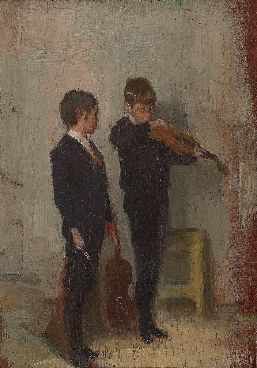 Tom ROBERTS | The violin lesson