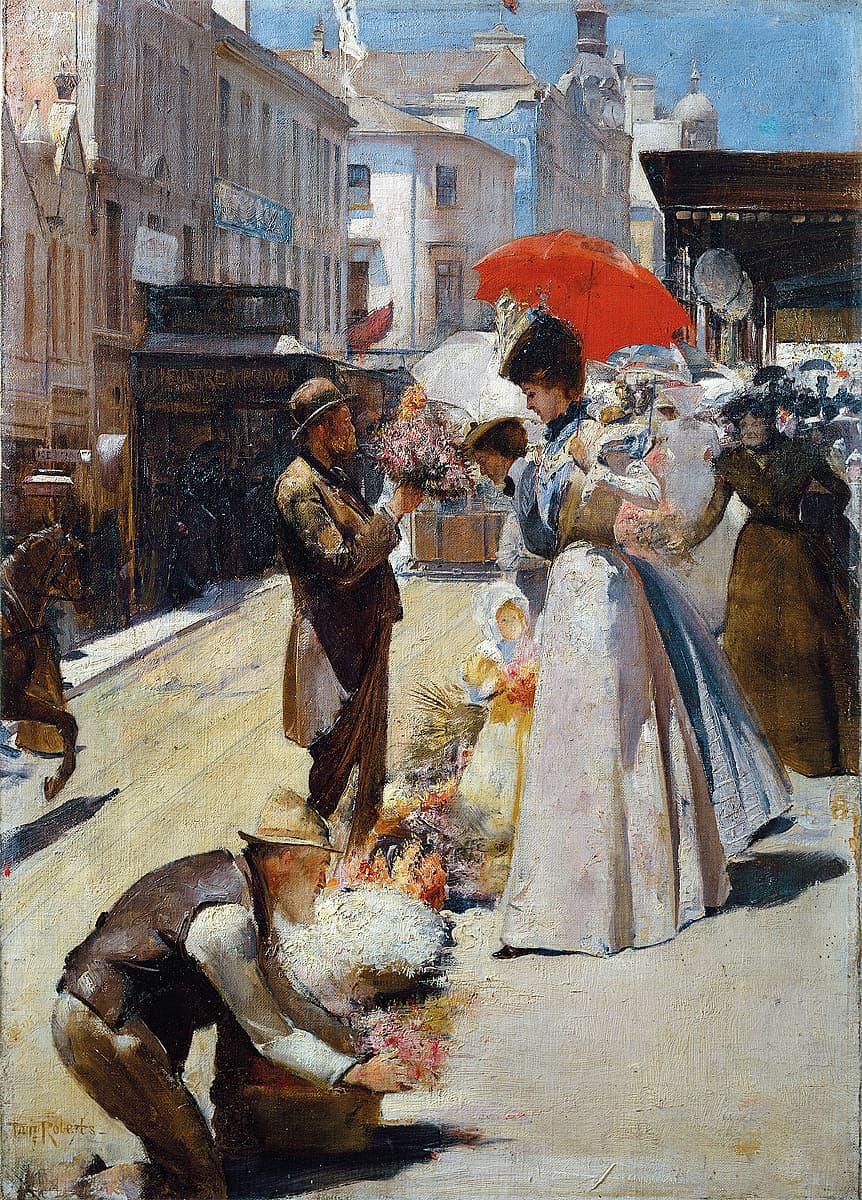 Tom ROBERTS | Christmas flowers and Christmas belles