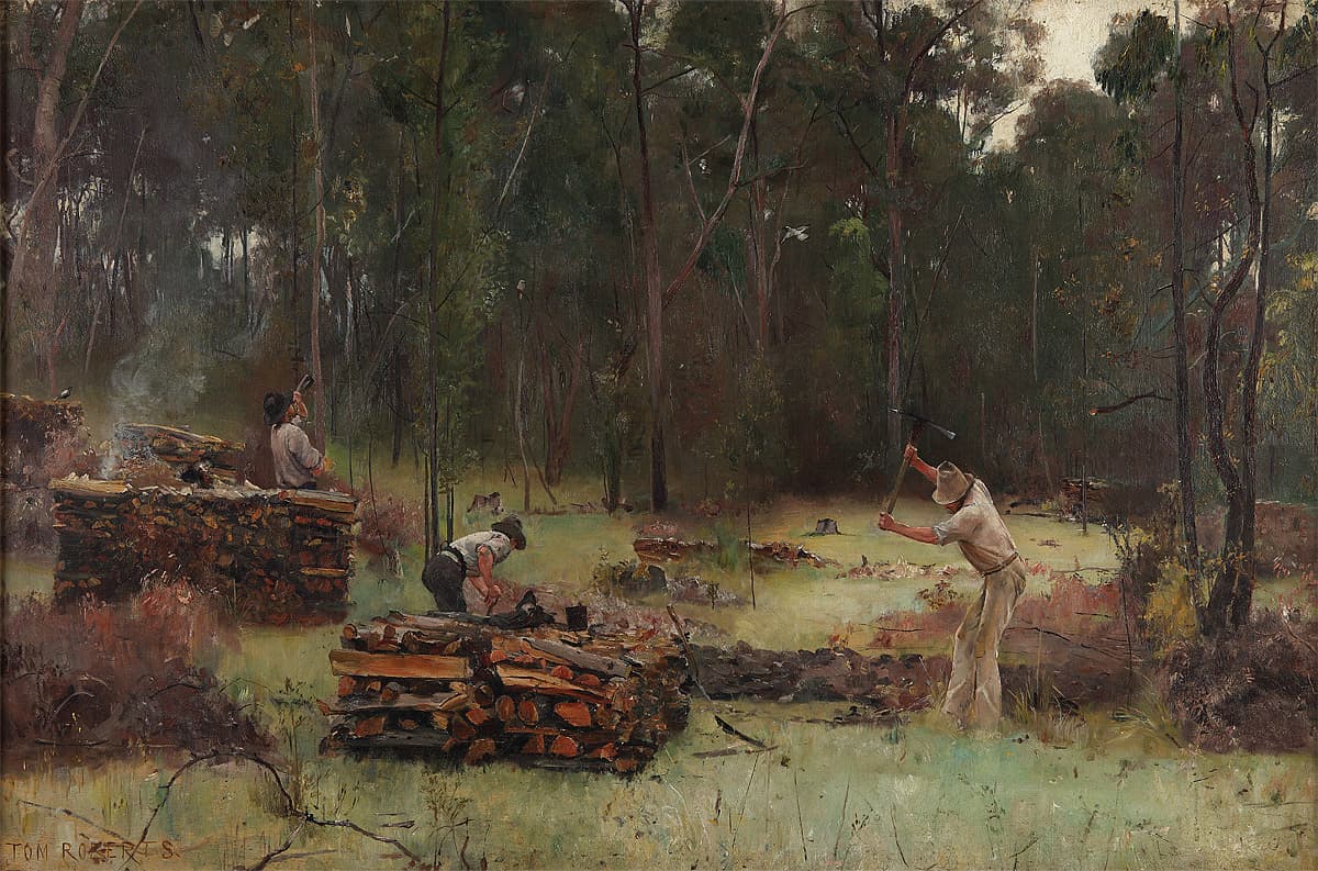 Tom ROBERTS | Charcoal burners (previously known as 'Wood splitters')