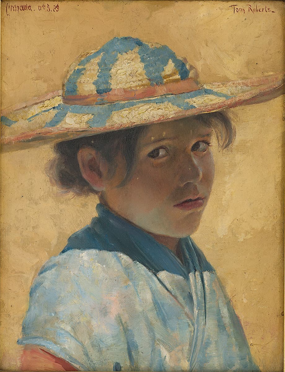 Tom ROBERTS | Una muchacha [A girl]