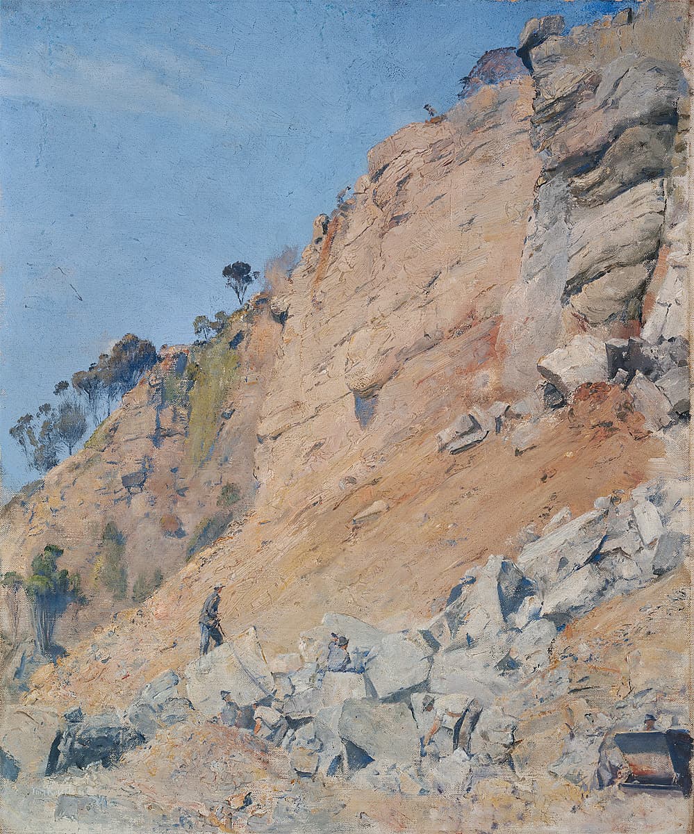 Tom ROBERTS | The quarry, Maria Island