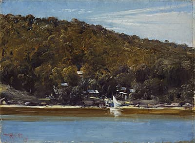 Tom ROBERTS | The camp, Sirius Cove