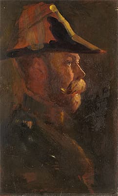 Tom ROBERTS | Sketch portrait of H.R.H. the Duke of Cornwall and York later King George V