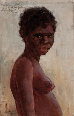 Tom ROBERTS | 'Young lubra, Cape York'