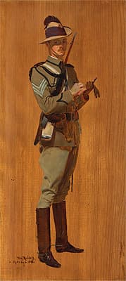 Tom ROBERTS | Sergeant R.D. Fraser, Mounted Rifles