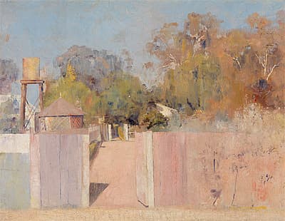 Tom ROBERTS | The old barracks at Collendina