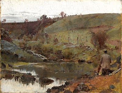 Tom ROBERTS | A quiet day on Darebin Creek