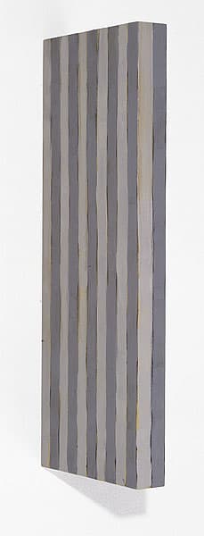 Sean SCULLY | Grey white floating painting