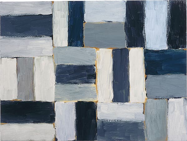 Sean SCULLY | Small Barcelona grey wall of light