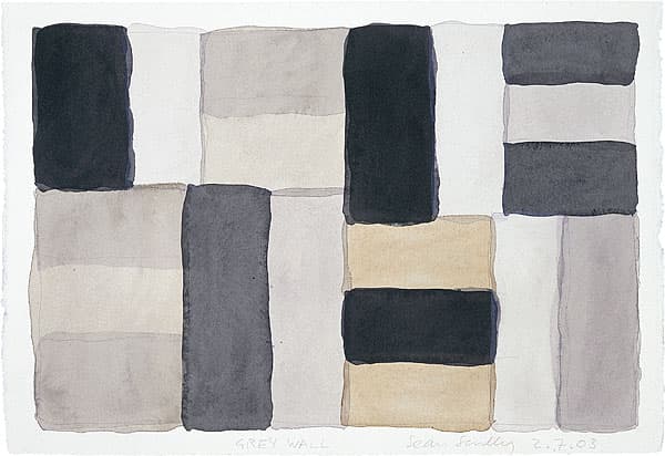 Sean SCULLY | Grey wall 2.7.03, 2003