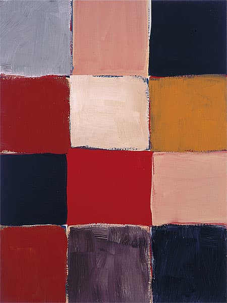 Sean SCULLY | Small Barcelona red robe, 2002