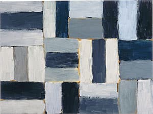 Sean SCULLY | Small Barcelona grey wall of light