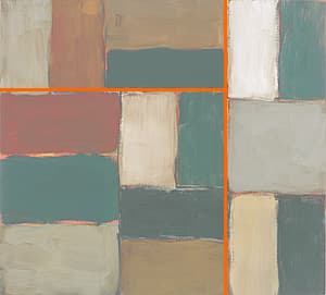 Sean Scully Mooseurach 2002 oil on canvas Galerie Lelong, Paris