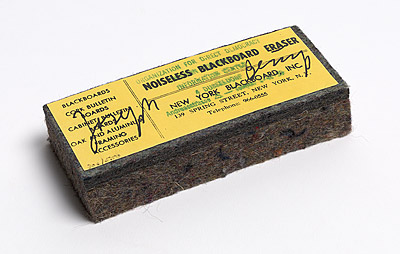 Joseph BEUYS | Noiseless blackboard eraser