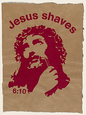  SIXTEN | Jesus shaves.