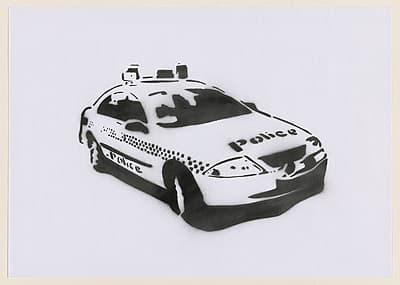  HAHA | Melbourne cop car.