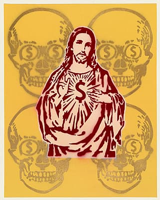  PSALM | Untitled [Jesus with skulls].