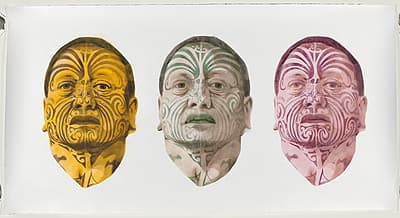  HAHA | Tame Iti triptych