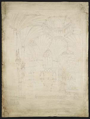 J M W TURNER | Ely Cathedral: The interior of the Octagon