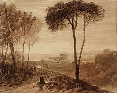 J M W TURNER | Scene in the campagna