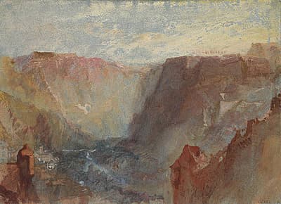 J M W TURNER | Luxembourg from the north