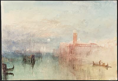 J M W TURNER | Venice, moonrise