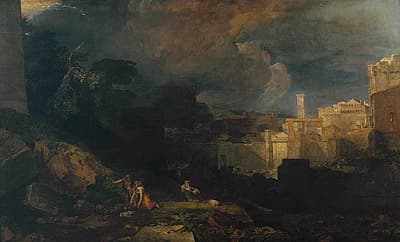 J M W TURNER | The tenth plague of Egypt