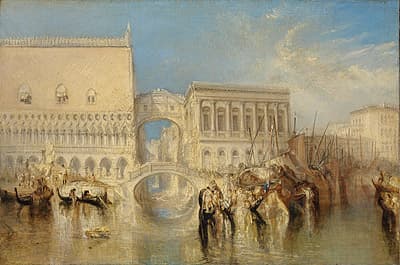 J M W TURNER | Venice, the Bridge of Sighs