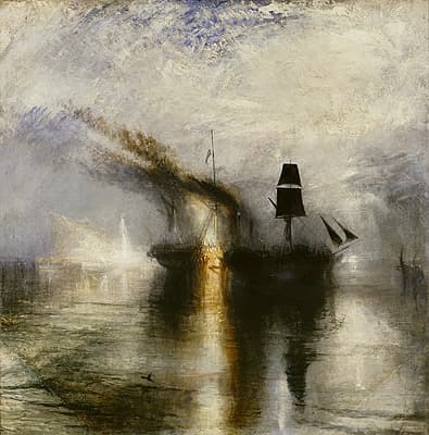 J M W TURNER | Peace – Burial at sea