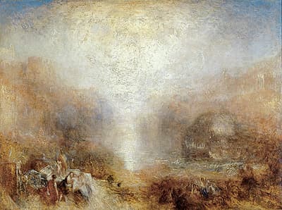 J M W TURNER | Mercury sent to admonish Aeneas