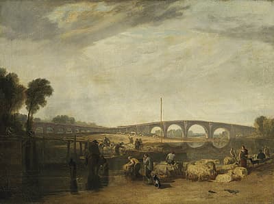 J M W TURNER | Walton bridges