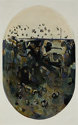 Fred WILLIAMS | Oval landscape