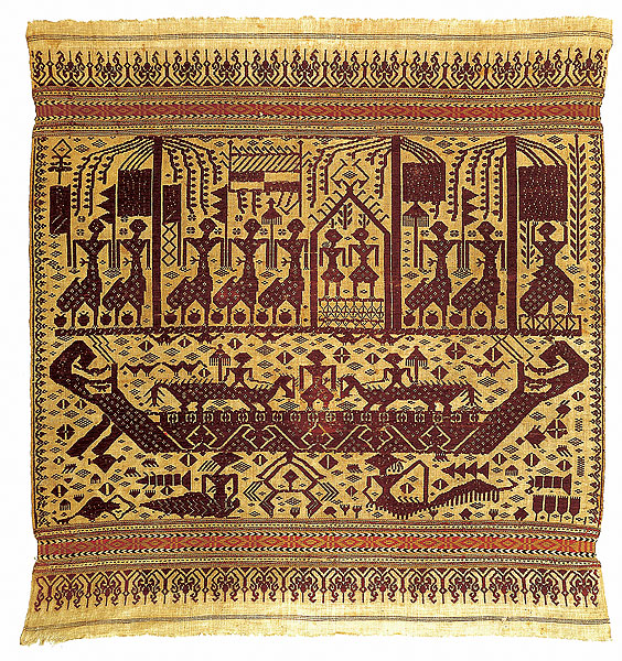   | Ceremonial textile [tampan]