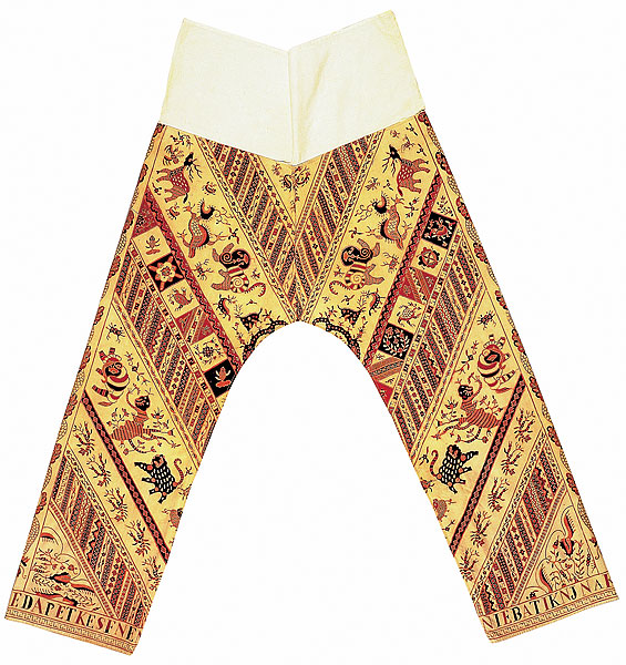   | Man's trousers [celana batik]