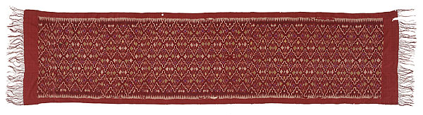   | Ceremonial shoulder or breast cloth [kain endek]