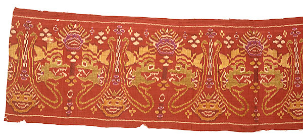   | Ceremonial shoulder or breast cloth [kain endek]