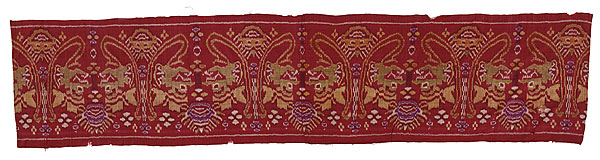   | Ceremonial shoulder or breast cloth [kain endek]