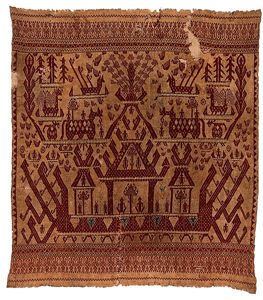   | Ceremonial textile [tampan]