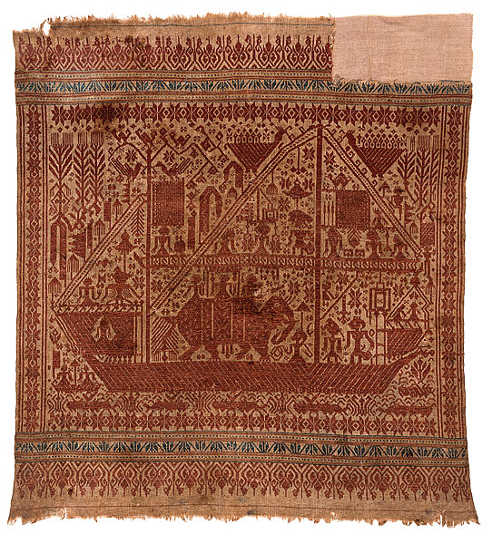   | Ceremonial textile [tampan]