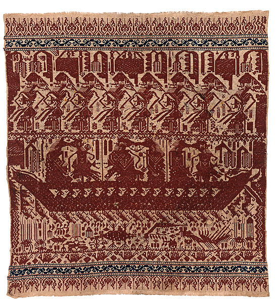   | Ceremonial textile [tampan]