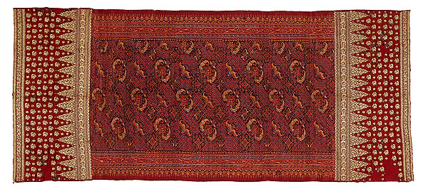   | Ceremonial shoulder cloth [kain limar]