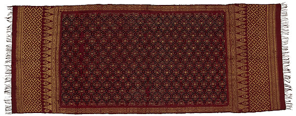   | Ceremonial shoulder cloth [kain limar]