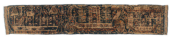   | Band from woman's ceremonial skirt [tapis]