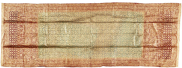   | Ceremonial shoulder cloth [kain prada or kain telepok]