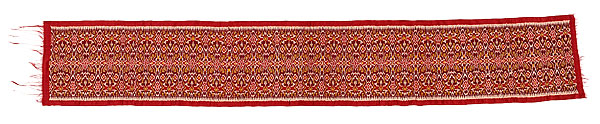   | Ceremonial shoulder or breast cloth [kain endek]