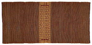   | Ceremonial skirt cloth [kain sembiran]