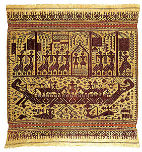   | Ceremonial textile [tampan]