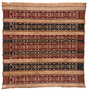   | Ceremonial textile [tampan]